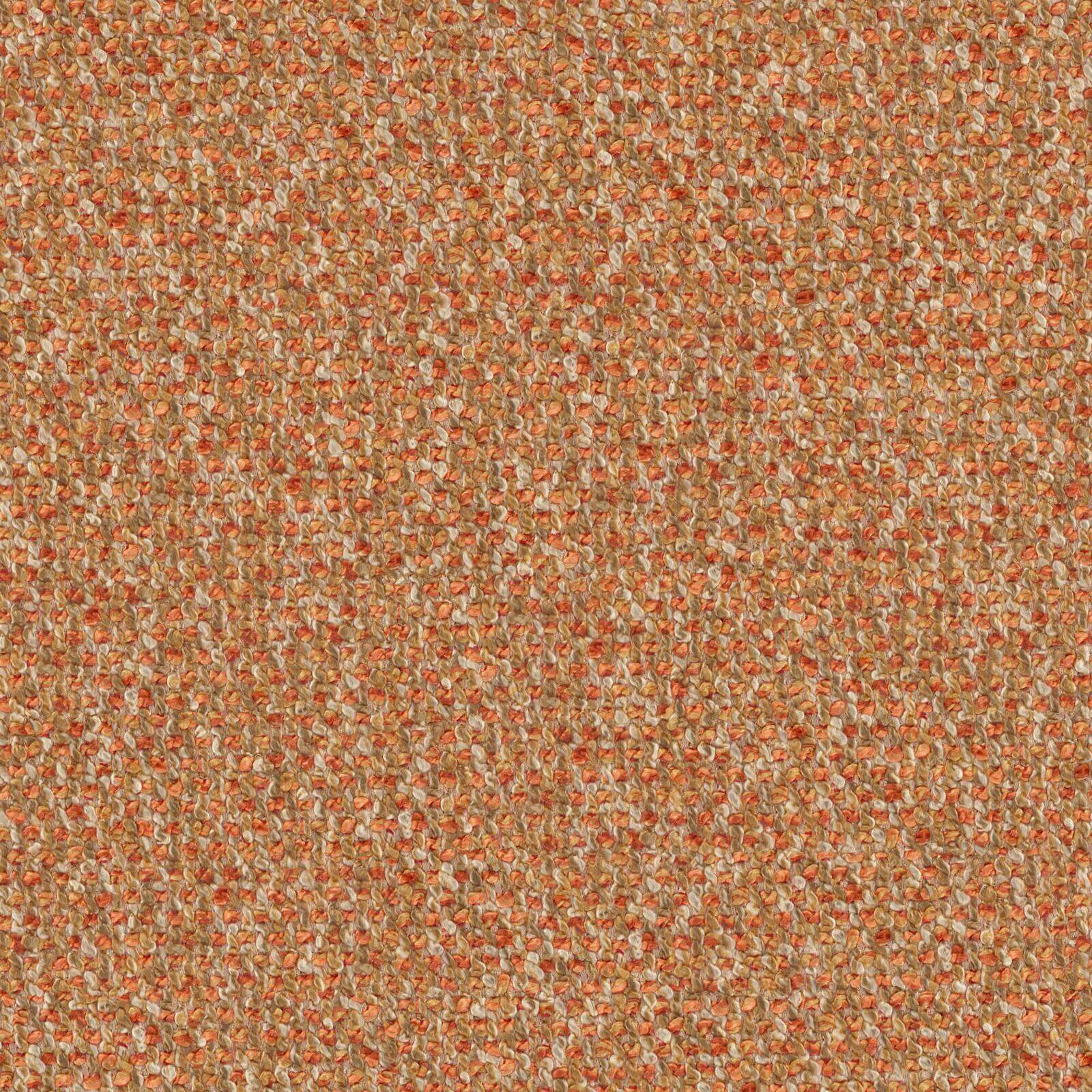 Sonic cuscino disponibile in diversi colori realizzato in pregiato bouclé smacchiabile T12 arancio