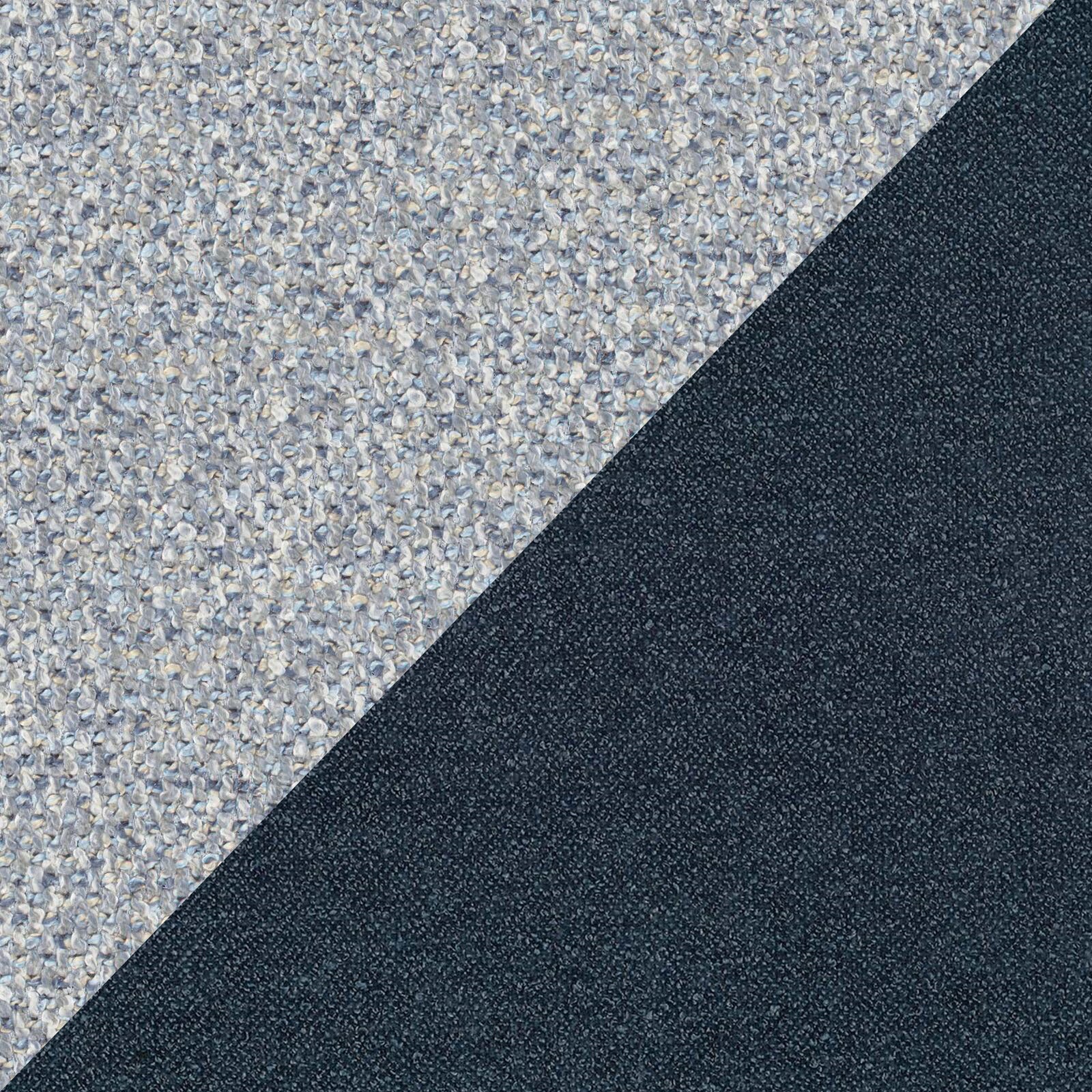 Soleil letto imbottito di design con piedi alti in metallo in bouclet smacchiabile T12 carta da zucchero - divani.store