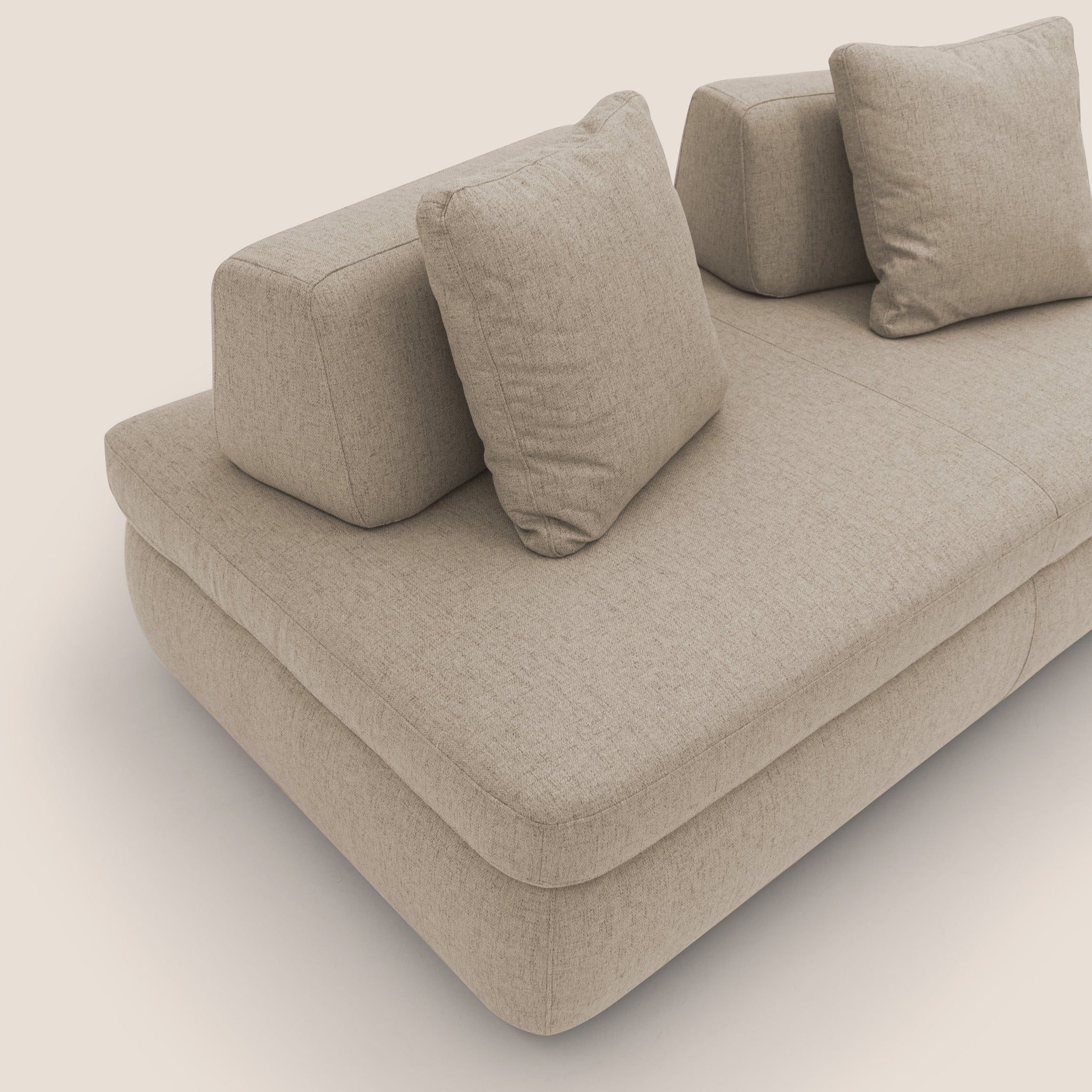 GRANSASSO Schlafsofa mit innovativem DESIGN aus wasserfestem Stoff T03