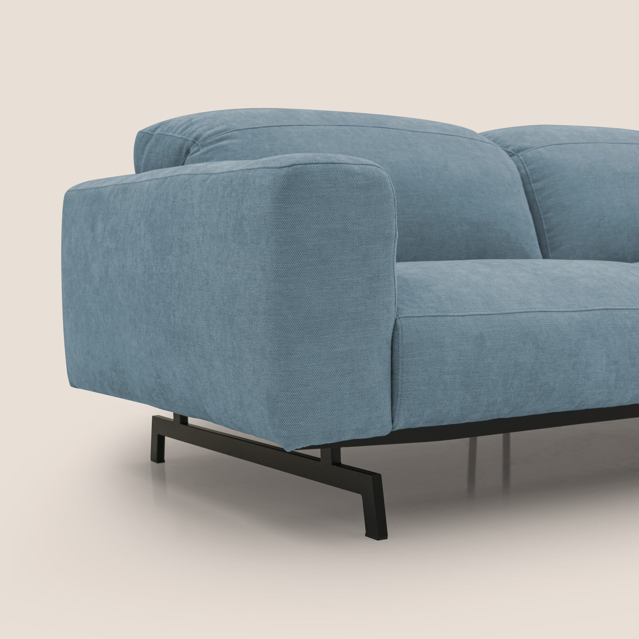 Sakura Modulsofa aus weichem, wasserfestem geflammtem Stoff T14