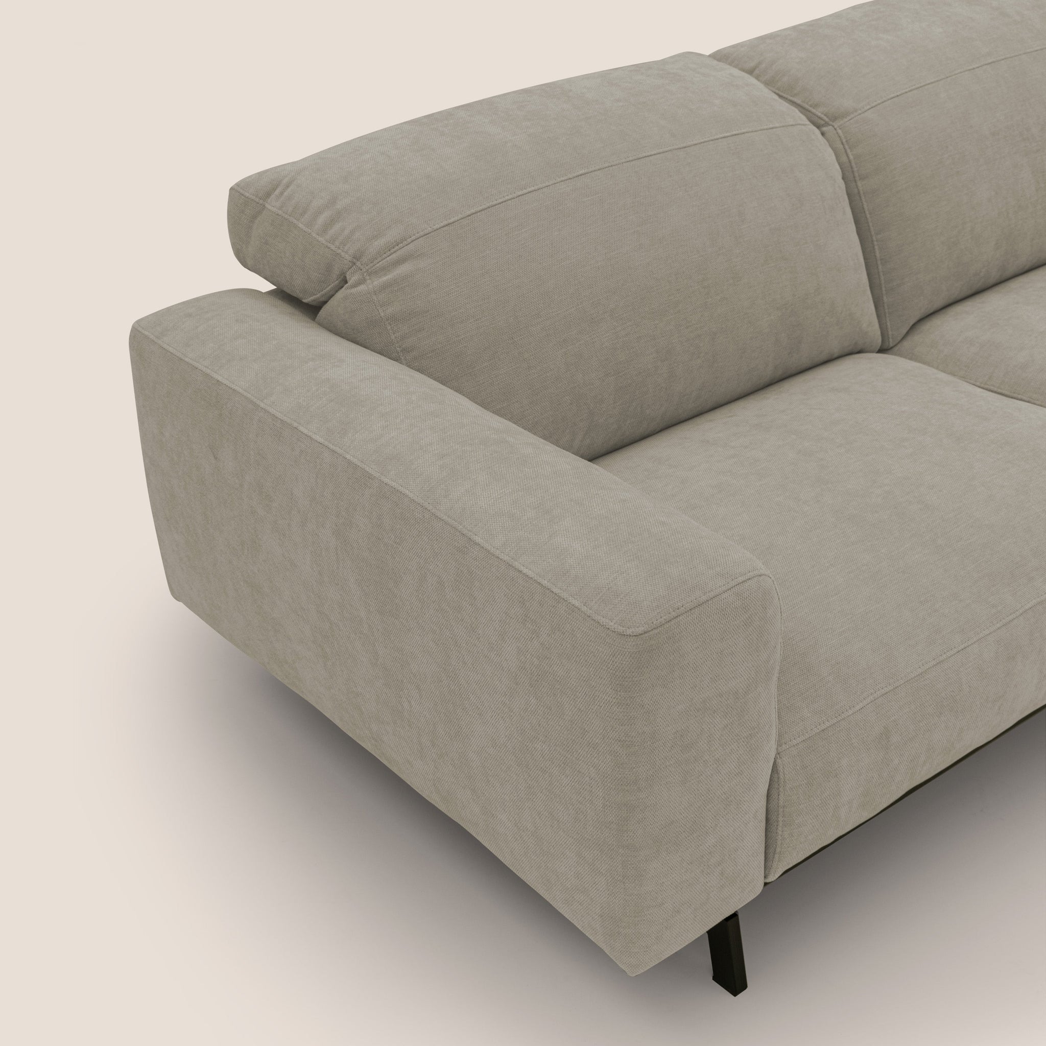 Sakura 3-Sitzer-Modulsofa aus weichem, wasserfestem T14 geflammtem Stoff