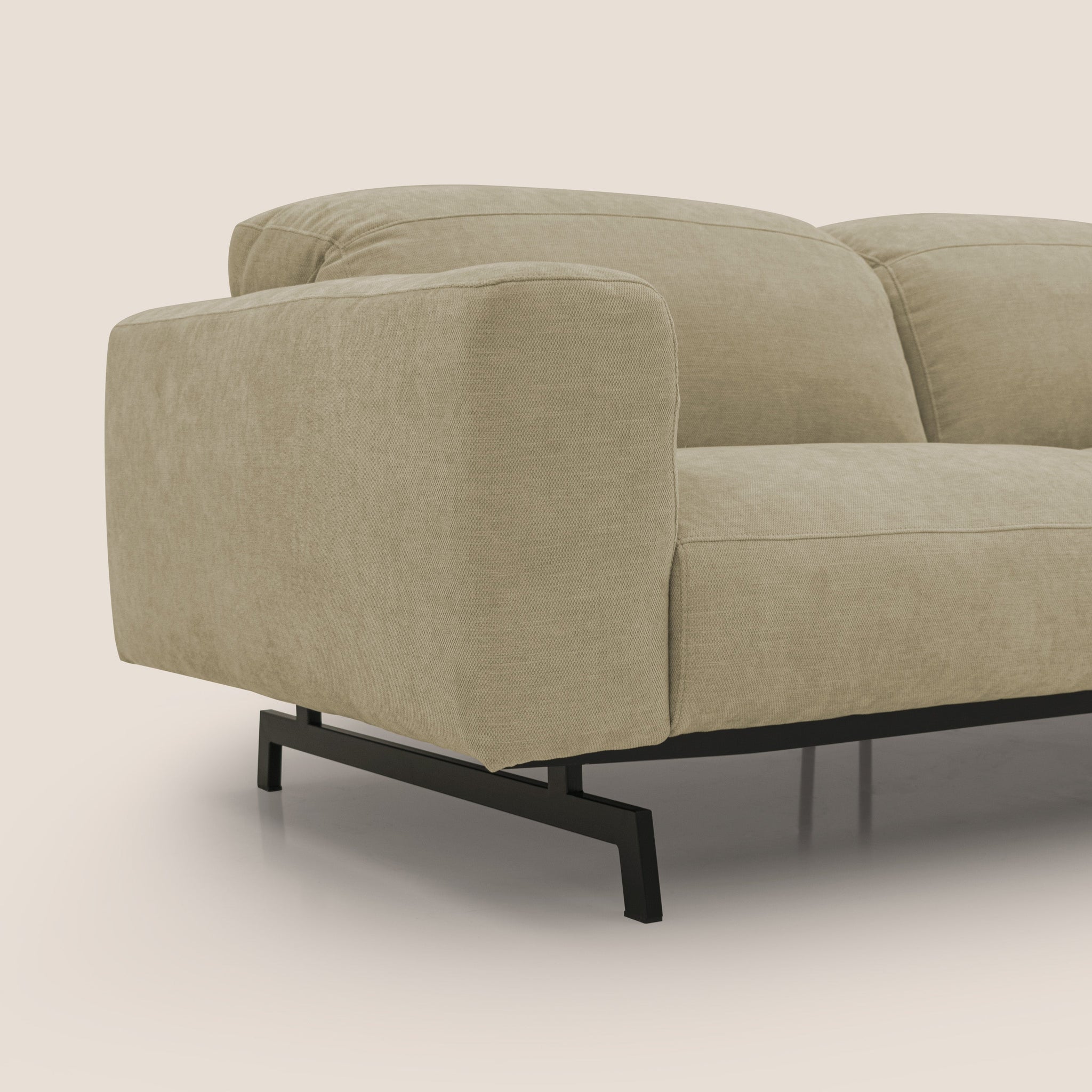 Sakura Modulsofa aus weichem, wasserfestem geflammtem Stoff T14