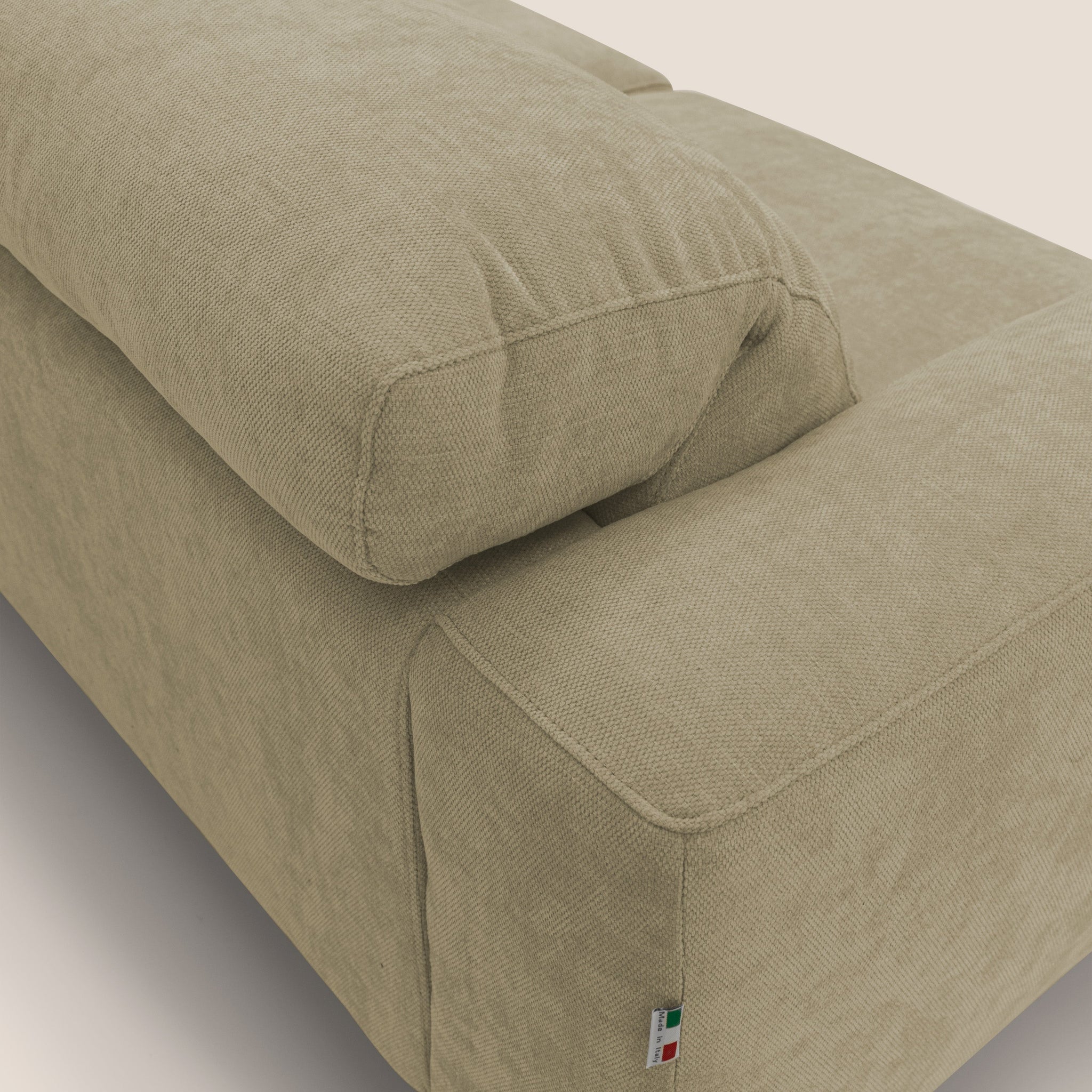 Sakura 3-Sitzer-Modulsofa aus weichem, wasserfestem T14 geflammtem Stoff