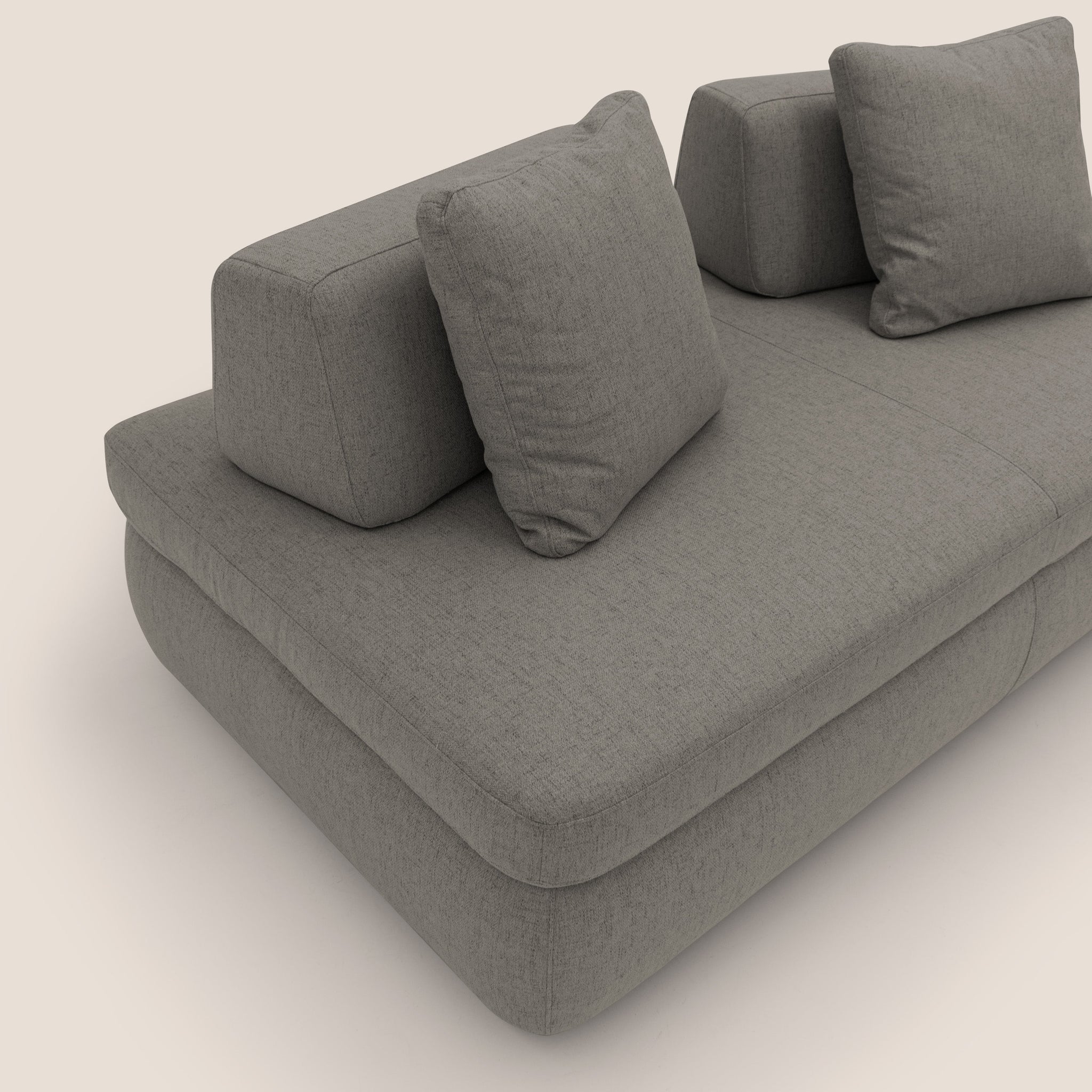 GRANSASSO Schlafsofa mit innovativem DESIGN aus wasserfestem Stoff T03