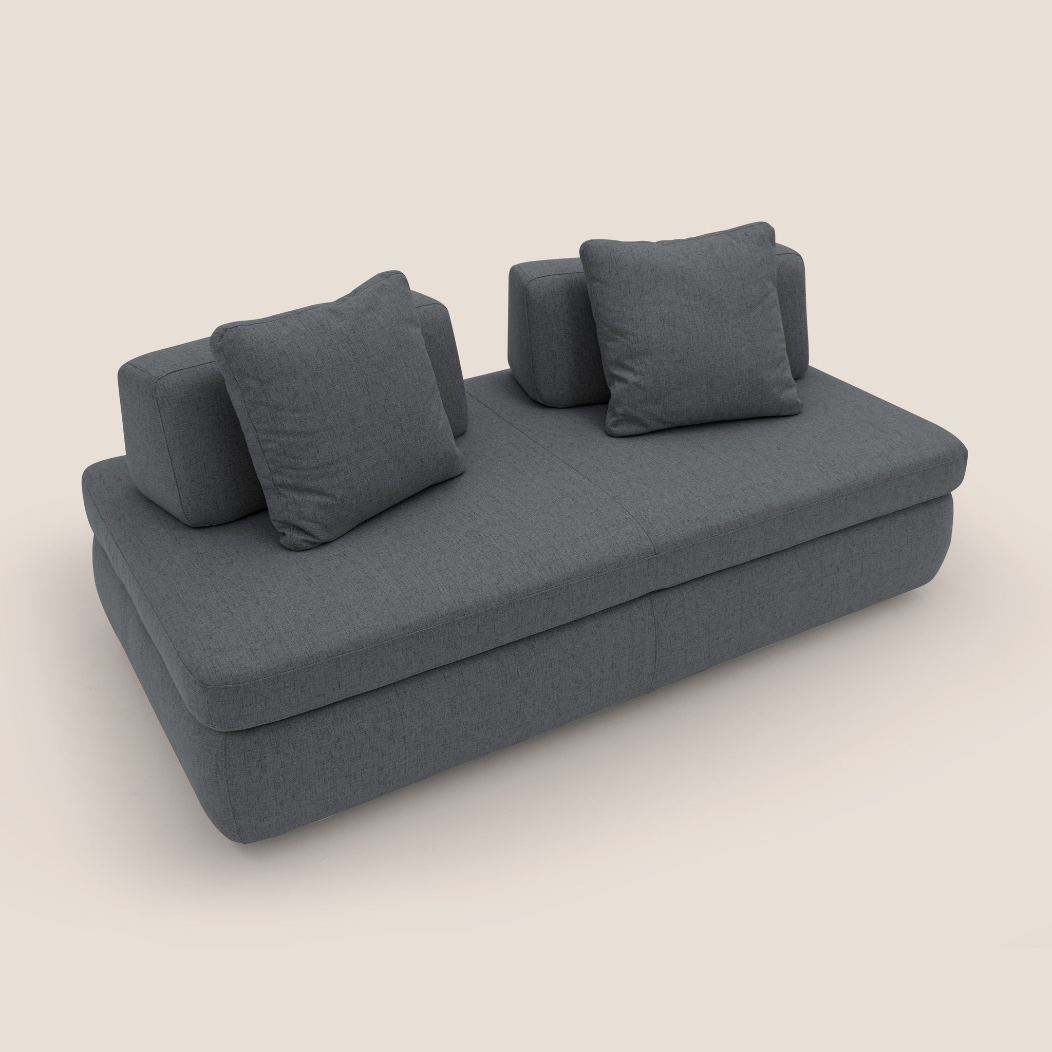 GRANSASSO Schlafsofa mit innovativem DESIGN aus wasserfestem Stoff T03