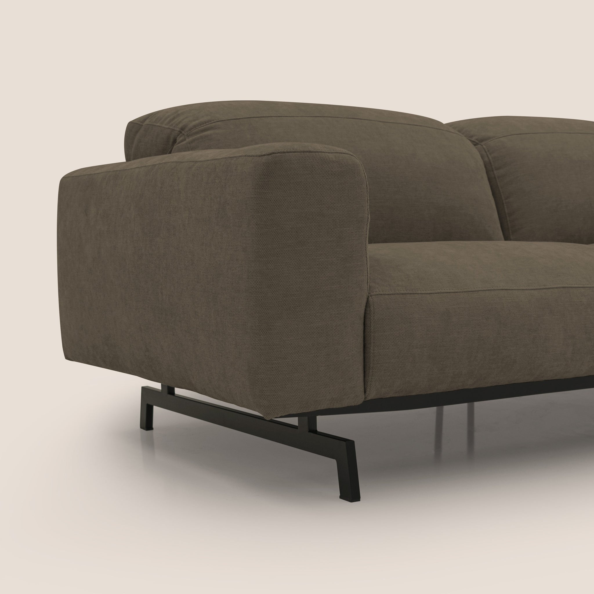 Sakura Modulsofa aus weichem, wasserfestem geflammtem Stoff T14