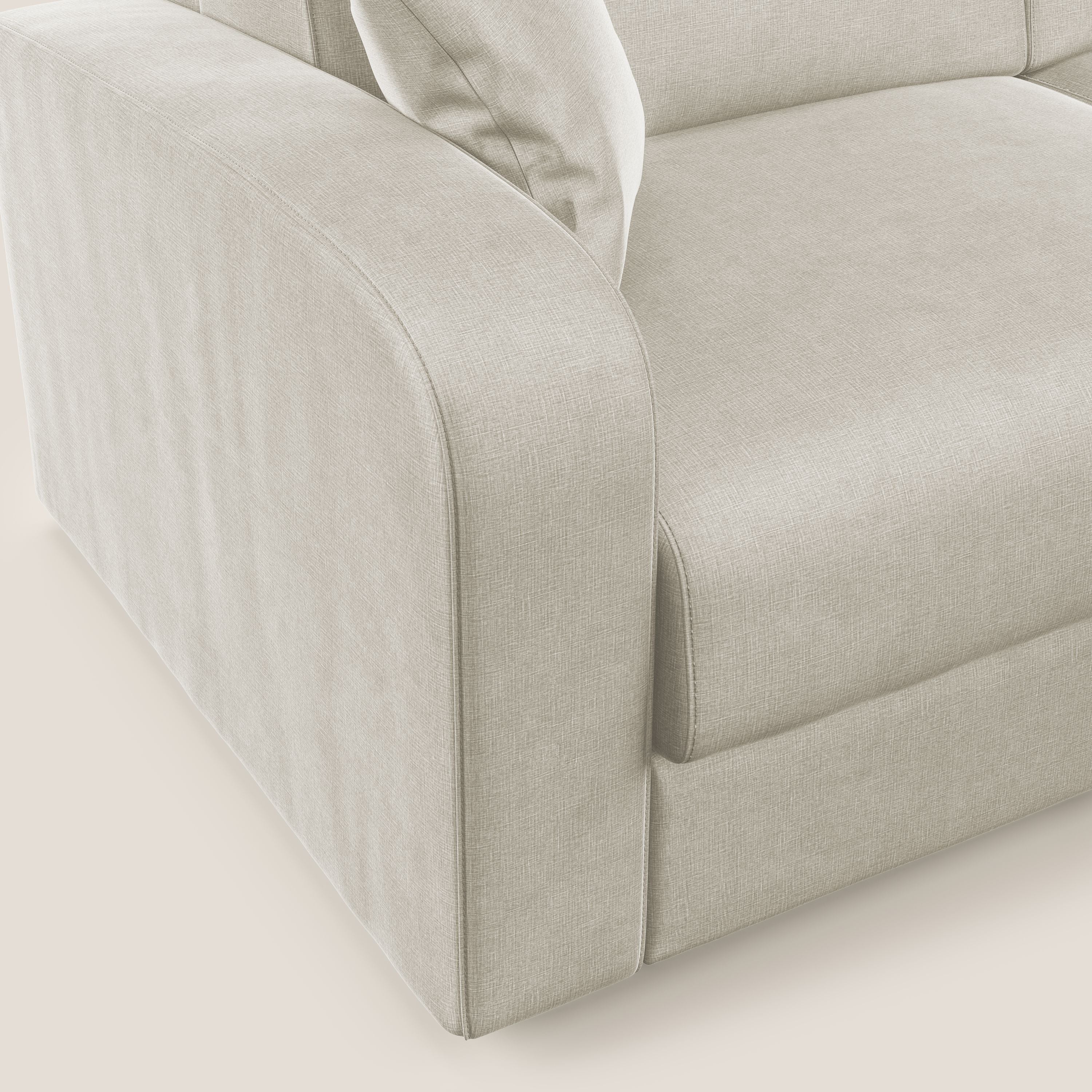 Lebron Divano letto angolare con penisola in velluto morbido T01 - divani.store